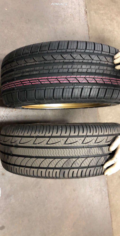 2007 Volkswagen GTI Fahrenheit with 17x8.5 ESM Esm-004m and Milestar ...