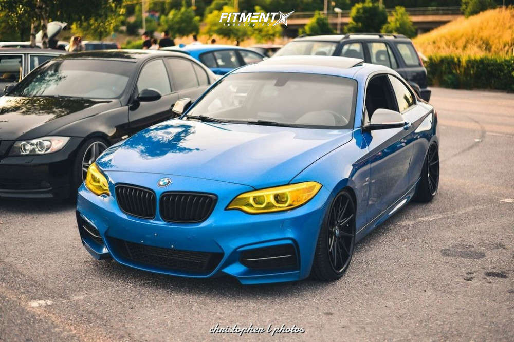 2015 BMW M235i Base with 19x8.5 Rohana Rc10 and Falken 215x35 on ...