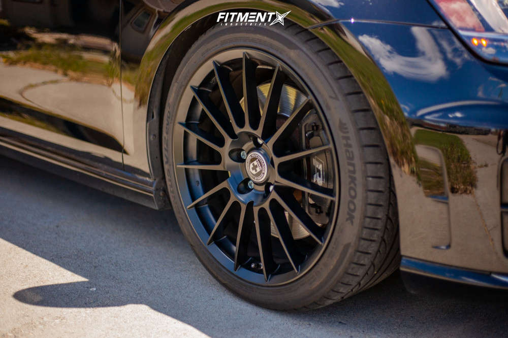 2016 Volkswagen Golf R Base with 18x8.5 HRE Ff15 and Hankook 235x40 on ...
