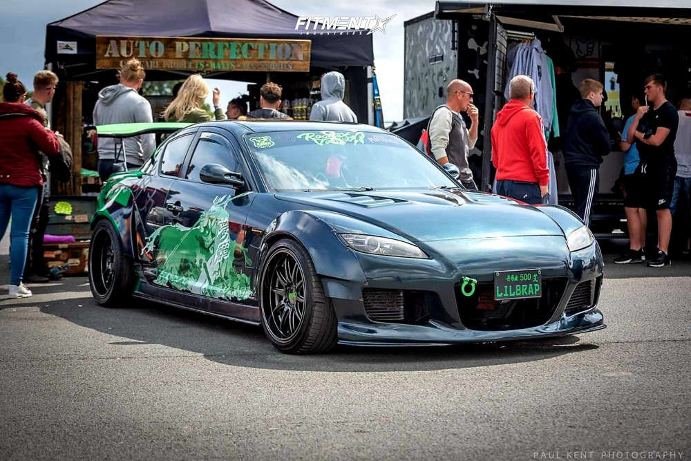 2004 Mazda RX-8 Base with 18x9.5 XXR 527d and Bridgestone 265x35