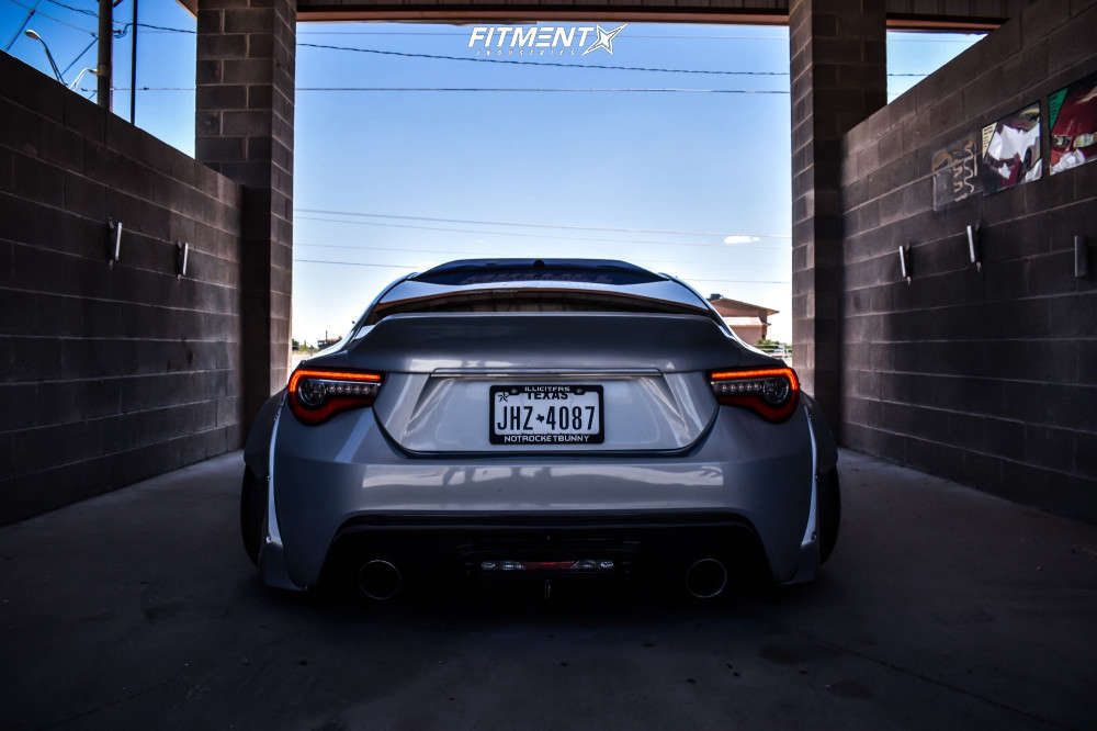 2013 Scion FRS Base with 18x9.5 Work VS XX and Continental 215x40 on