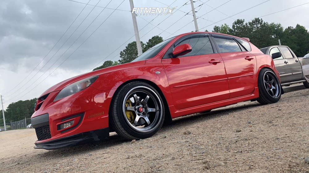 2008 Mazda MazdaSpeed3 Base with 18x9.5 Aodhan Ah08 and