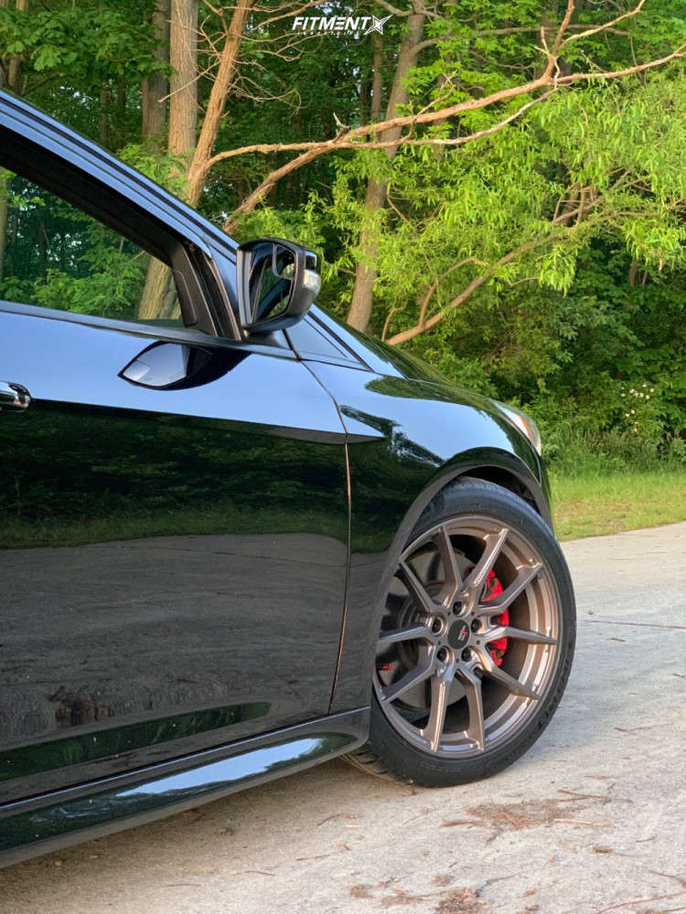 Option Lab Rims R716 Focus 2016 Ford Focus ST with 18x8.5 Option Lab R716 and Michelin 245x40 on ...