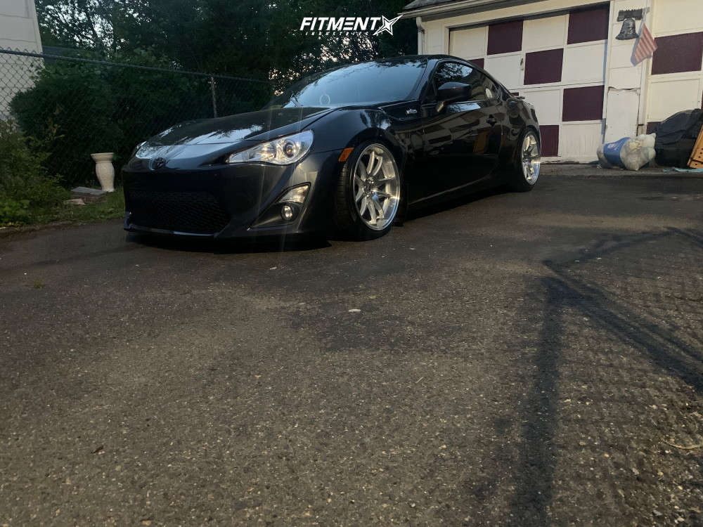 2016 Scion FR-S Base with 18x9.5 Aodhan DS02 and Zeta 215x40 on