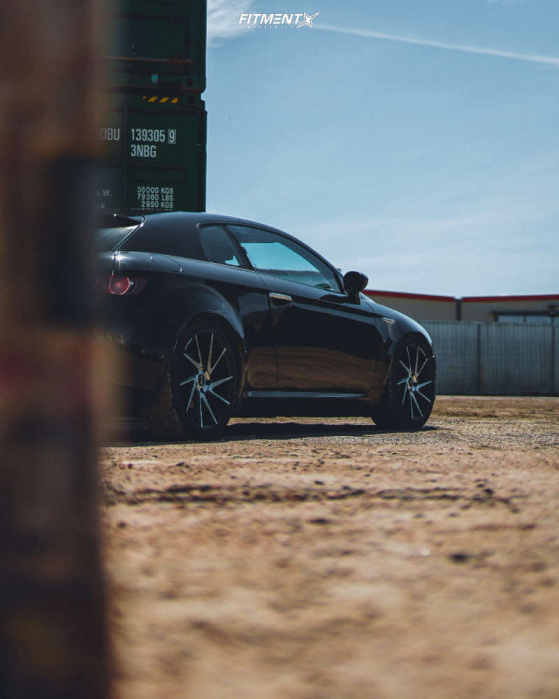 Alfa Romeo 159 Rims 2009 Alfa Romeo 159 Base with 19x8.5 ABS Wheels 388 and Dunlop 235x35 ...