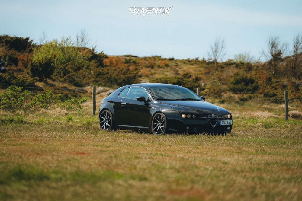 Alfa Romeo 159 Rims 2009 Alfa Romeo 159 Base with 19x8.5 ABS Wheels 388 and Dunlop 235x35 ...