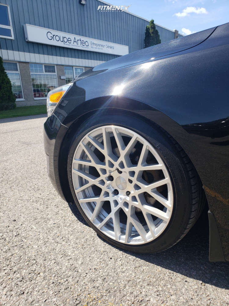 2014 Kia Cadenza Premium with 19x8.5 Rotiform BLQ and Nexen 225x40