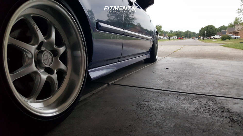 1999 Honda Civic Si with 15x8 Enkei J-speed and Toyo Tires 205x45 