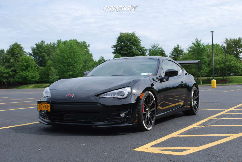 2019 Subaru BRZ Limited with 18x8.5 WedsSport Sa-10r and
