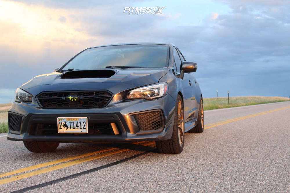 2018 Subaru WRX STI Limited with 19x8.5 XXR 559 and