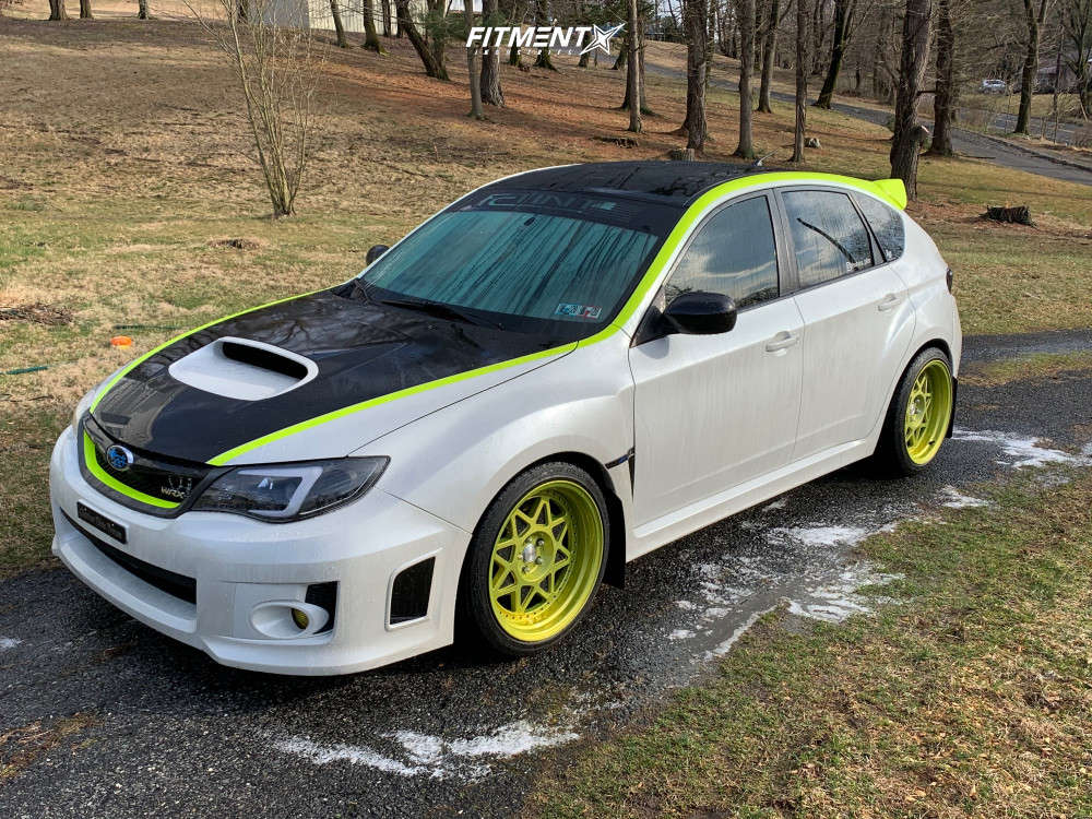 2013 Subaru WRX Base with 18x10 Varrstoen MK4 and Achilles 255x35