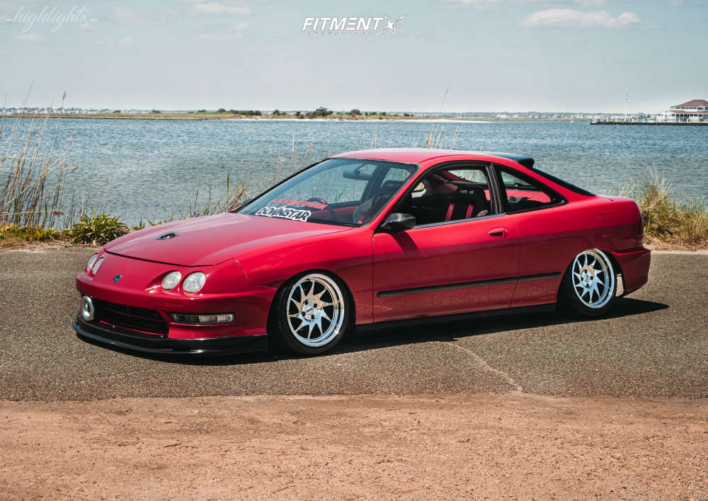 1996 Acura Integra LS with 16x8 Whistler Kr7 and Achilles 195x45 on Air ...