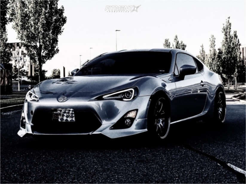 2015 Scion FR-S Base with 18x9.5 Aodhan DS02 and Nankang 245x35 on