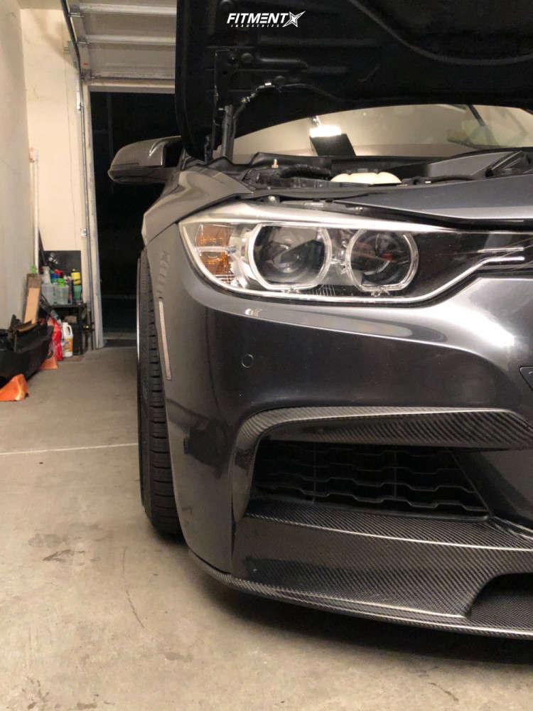 2013 BMW 335i Base with 19x9.5 ESR CS15 and Nankang 235x35 on Coilovers ...