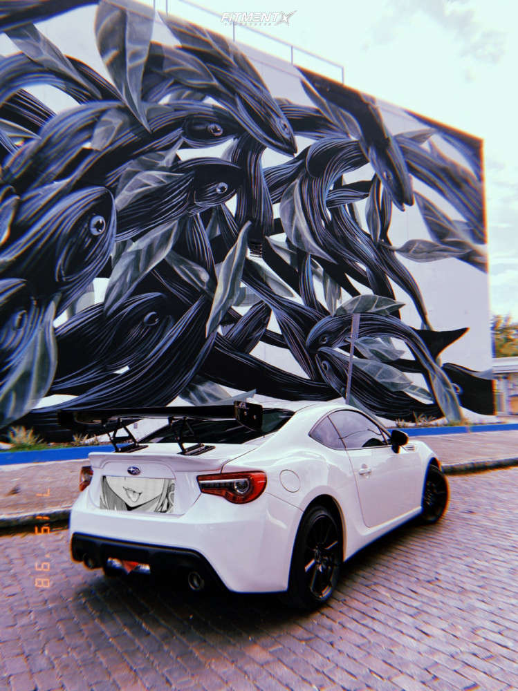 2020 Subaru BRZ Limited with 17x8 Enkei TS10 and Michelin 215x45