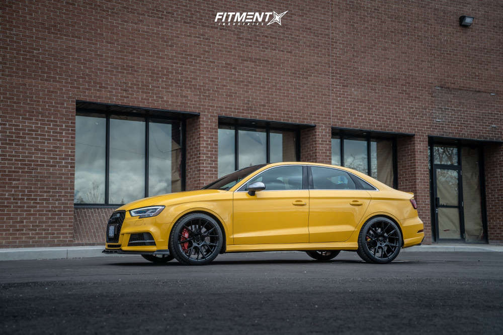 2018 Audi S3 Technik with 19x8.5 GTS G510 and Michelin 235x35 on 