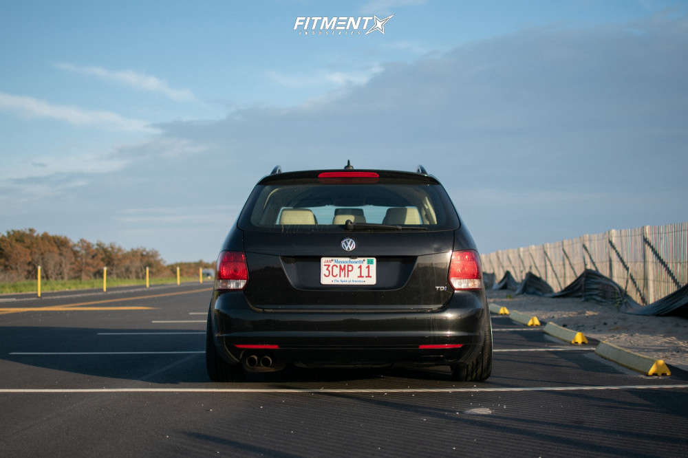 2014 Volkswagen Jetta TDI with 18x8 OEM Wheels Style 197 and Leao ...