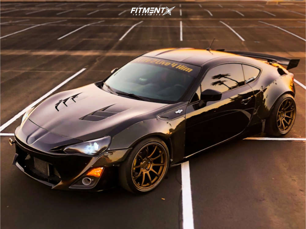 2013 Scion FR-S Base with 18x9.5 Volk Ze40 and Michelin 265x25 on 2013 Scion FR-S Base with 18x9.5 Volk Ze40 and Michelin 265x25 on