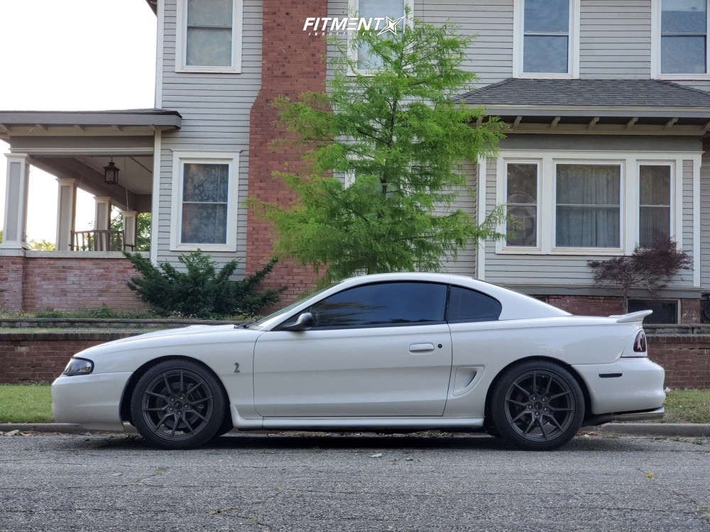 Svt Rims 1996 Ford Mustang SVT Cobra with 18x9.5 Option Lab R716 and Federal ...