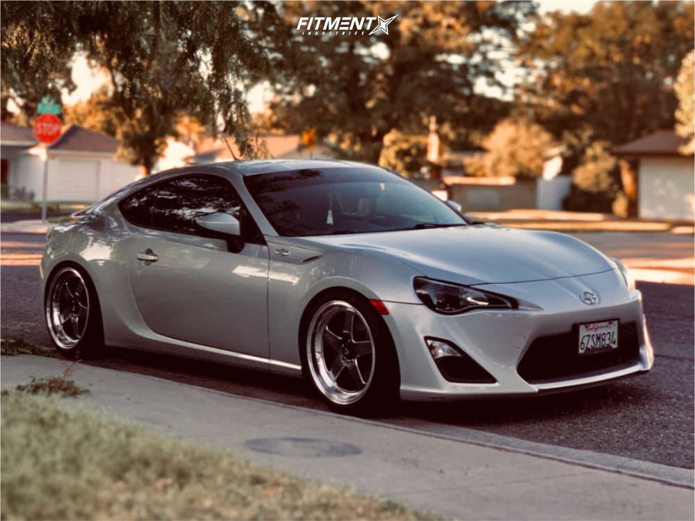 2013 Scion FR-S Base with 18x9 Cosmis Racing Xt-005r and Sumitomo