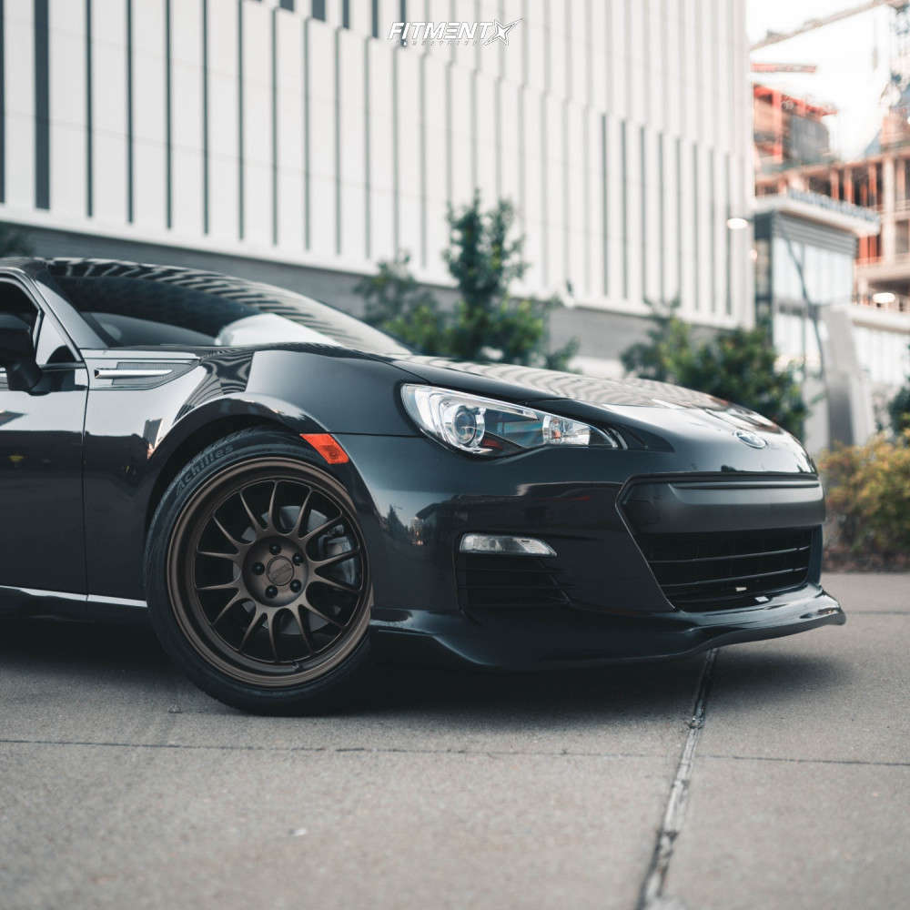 2014 Subaru BRZ Limited with 18x9 Kansei Corsa and Achilles 245x40