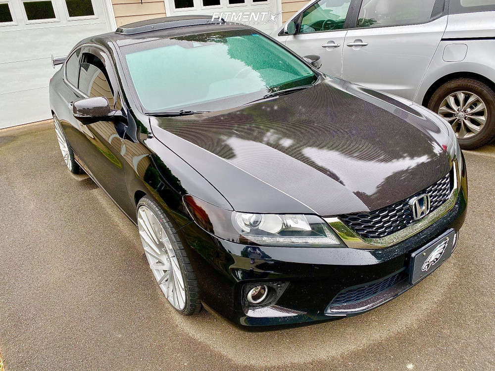 1 2013 Accord Honda Ex L Stock Air Suspension Xcess X02 Silver