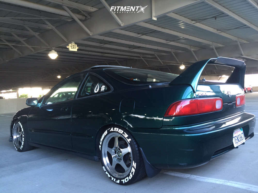 1999 Acura Integra GS-R with 16x7 Rota Slipstreams and Federal 205x45 ...