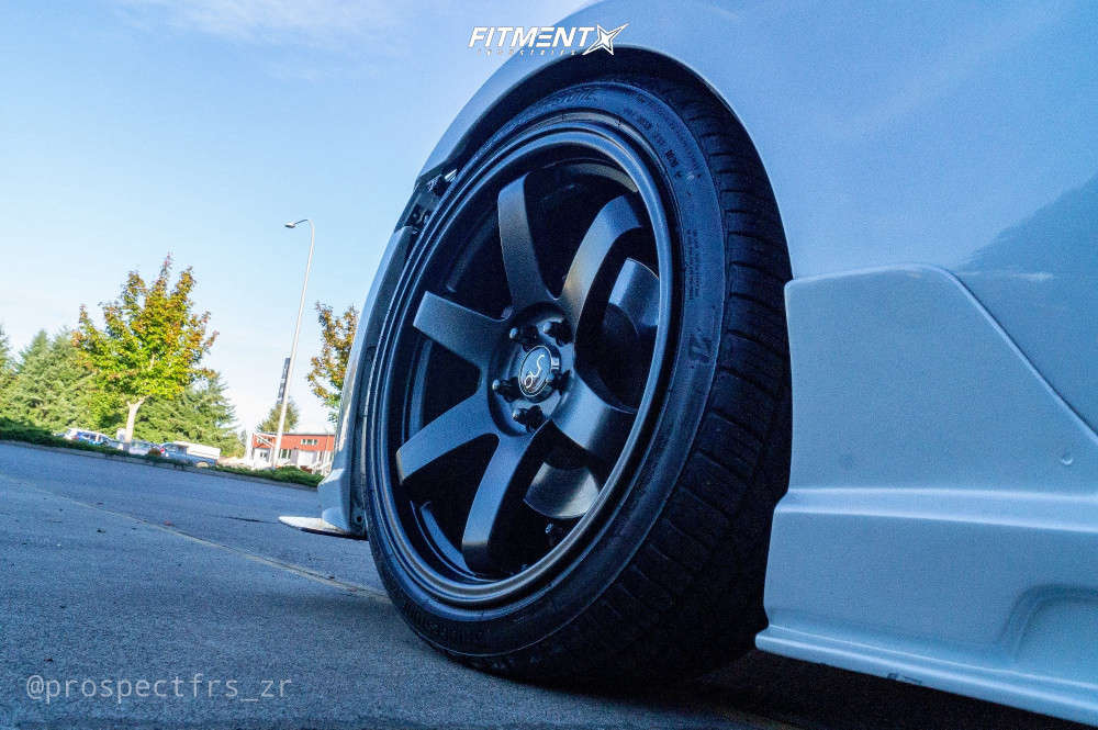 Jnc014 2014 Scion FR-S Base with 18x8.5 JNC JNC014 and Bridgestone 225x40 on ...