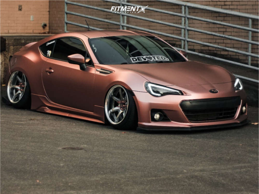 2014 Subaru BRZ Limited with 18x10 Work Emotion T7r 2p and Federal