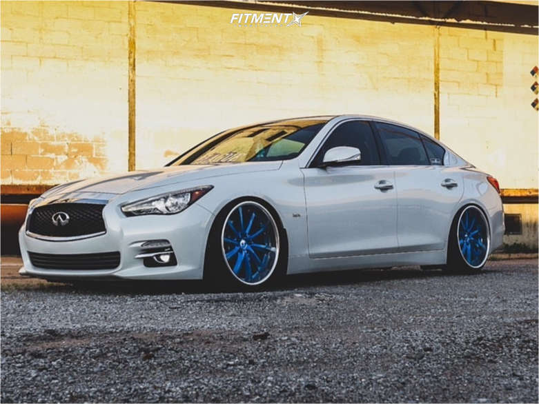 インフィニティ 2015 INFINITI Q50 Premium with 20x10 Weds Vishunu and Nitto 225x35