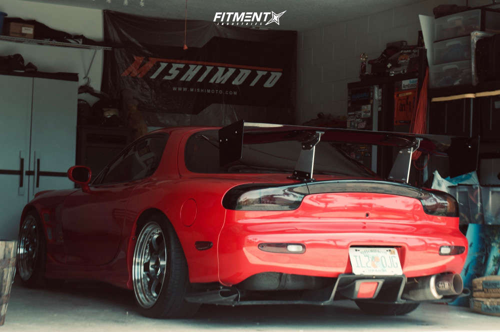 1992 Mazda RX-7 Base with 18x9.5 Varrstoen Es6 and Toyo Tires 245x35 on ...