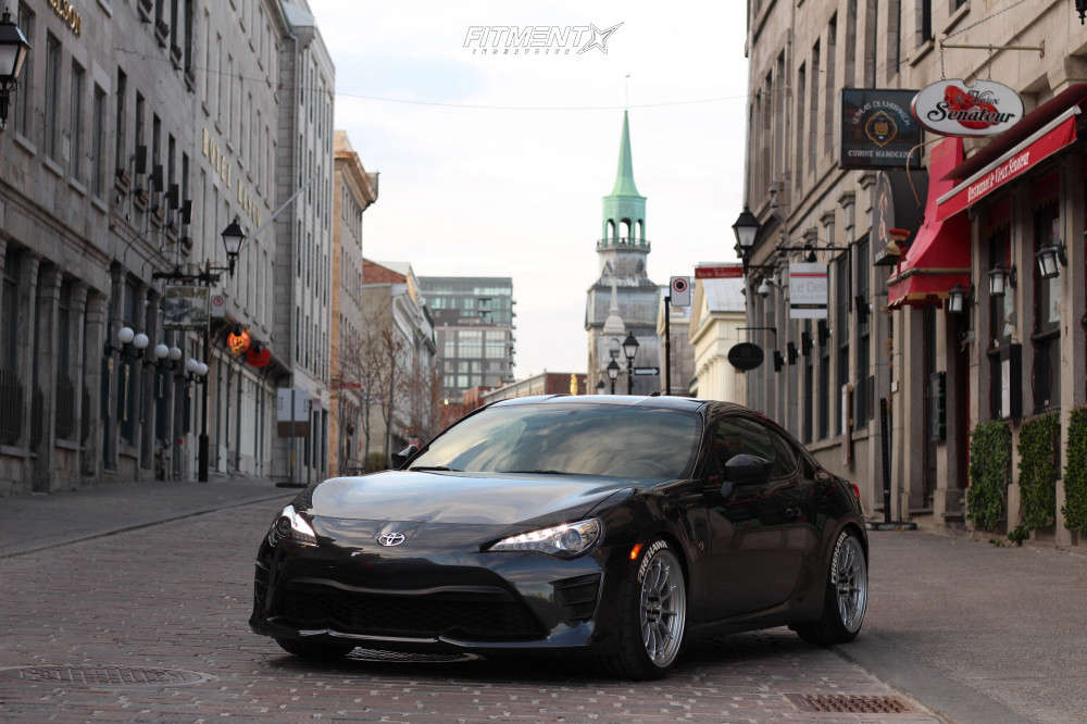 2017 Toyota 86 Base with 18x9.5 Enkei Nt03 and Firestone 245x35 on