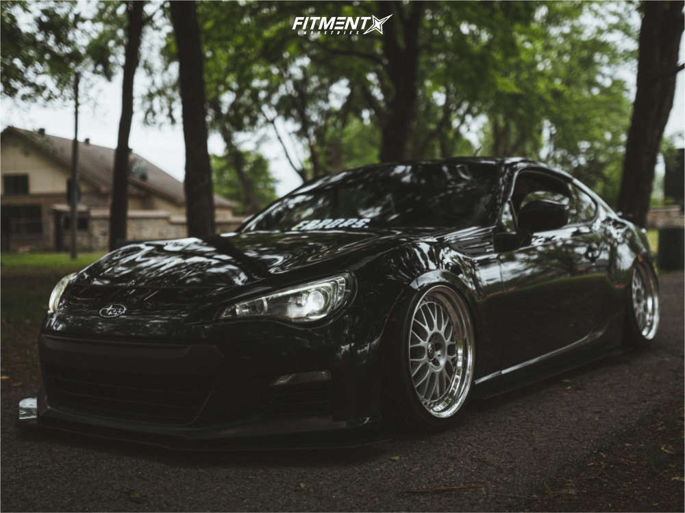 2013 Subaru BRZ Premium with 18x9.5 Work Vs Xx and Yokohama 215x40