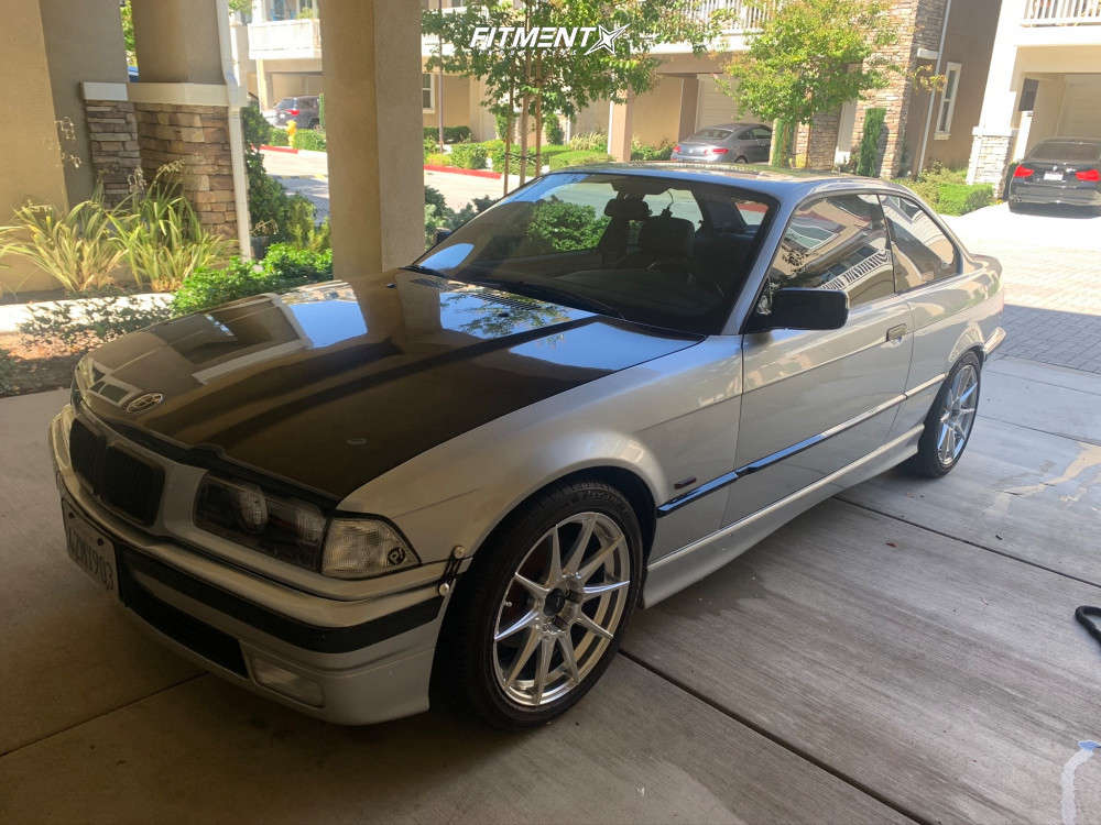 1997 BMW 318is Base with 17x8 Advanti Racing Storm S1 and Lexani 225x45 ...