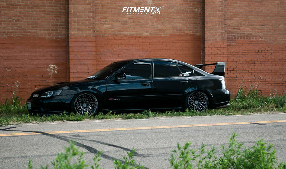 2005 Subaru Legacy GT with 18x8.75 XXR 553 and Nankang 215x35 on