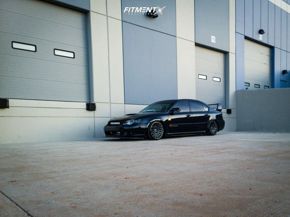 2005 Subaru Legacy GT with 18x8.75 XXR 553 and Nankang 215x35 on