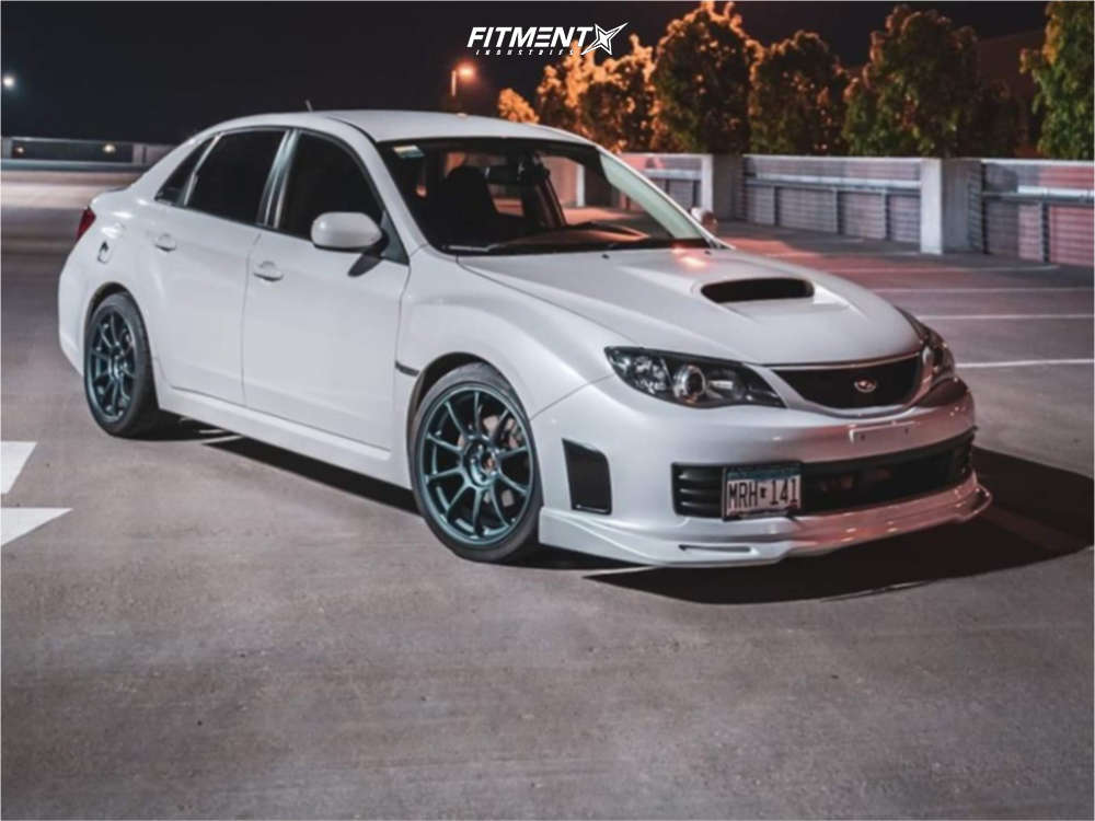 2013 Subaru WRX Base with 18x9.5 Volk Ze40 and Bridgestone 255x35