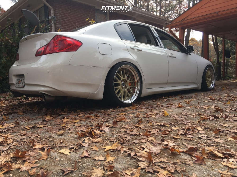 G37 Rear Spring Bucket 2010 INFINITI G37 Sport with 19x9 SSR Ms1 and Toyo Tires 225x45 on ...