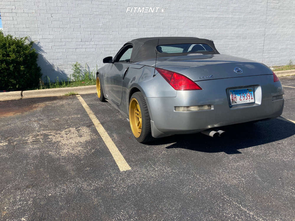 2005 Nissan 350Z Touring with 17x9.5 MST Suzuka and Achilles