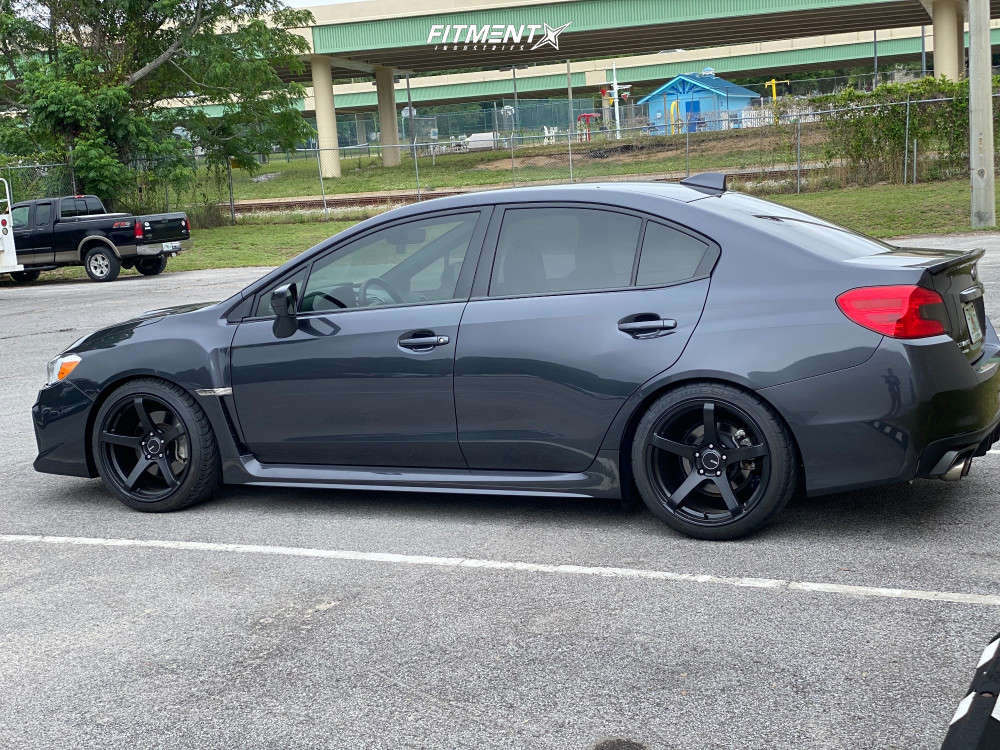 2018 Subaru WRX Base with 18x9.5 Enkei Kojin and Federal 255x35 on