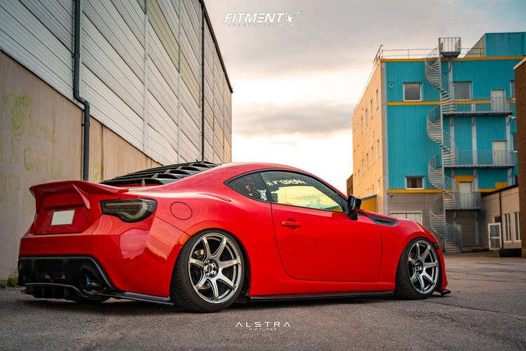 2013 Toyota 86 Base with 18x9.5 Work Emotion T7r and Goodyear