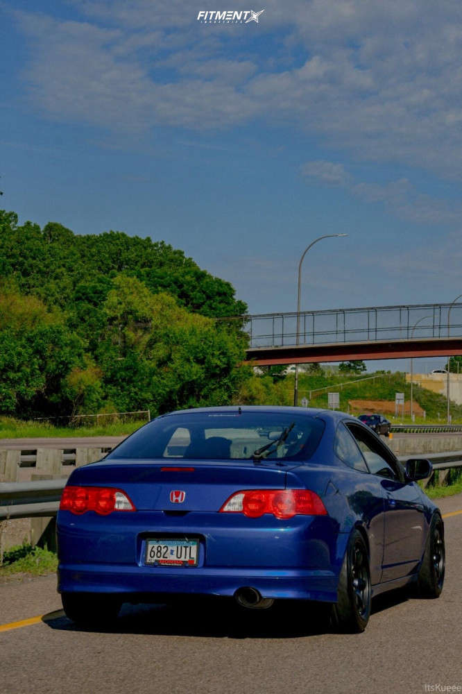 2002 Acura RSX Type-S with 17x9 Gram Lights 57DR and Hankook 245x40 on ...