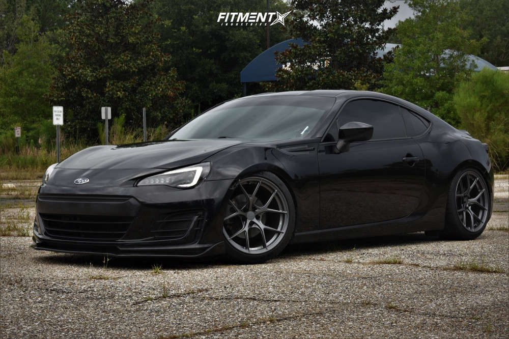 2013 Subaru BRZ Limited with 18x9.5 Titan7 Ts-5 and Michelin