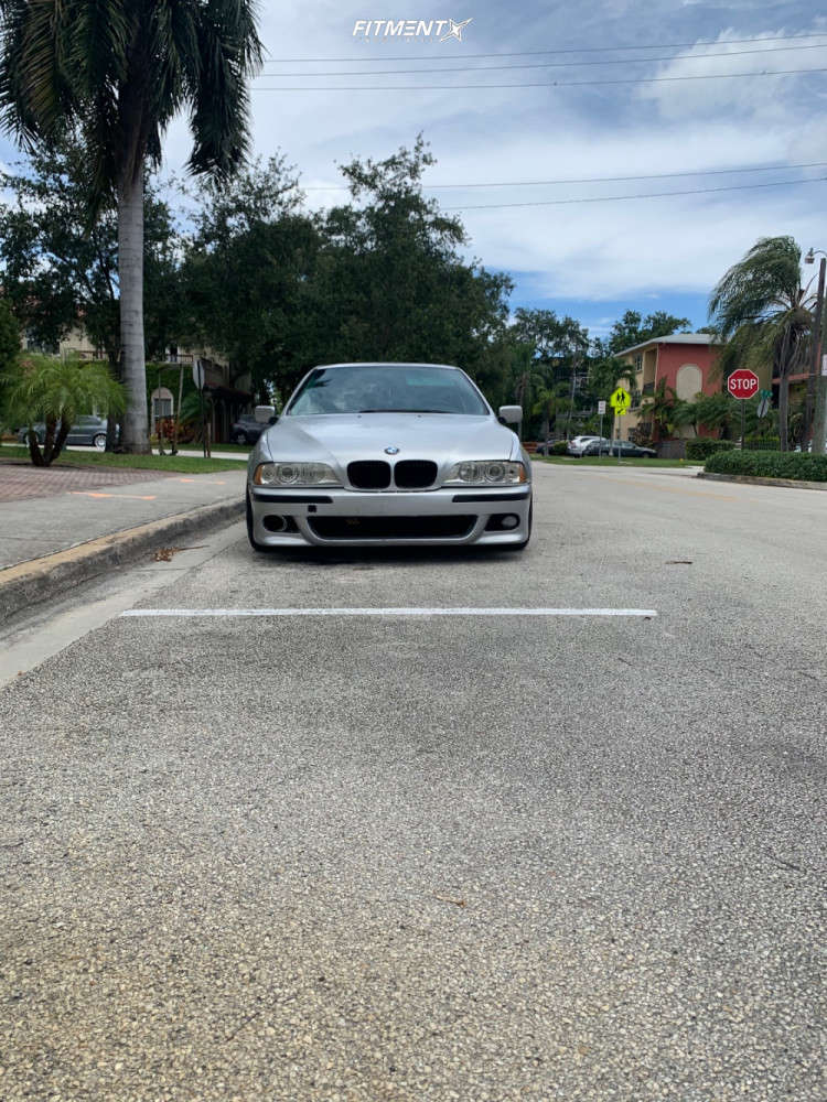 1999 BMW 528i Base with 17x9 Remotec Type A and Nankang 235x45 on ...