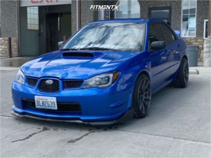2007 Subaru WRX Base with 18x8.75 XXR 527 and Nankang 205x40