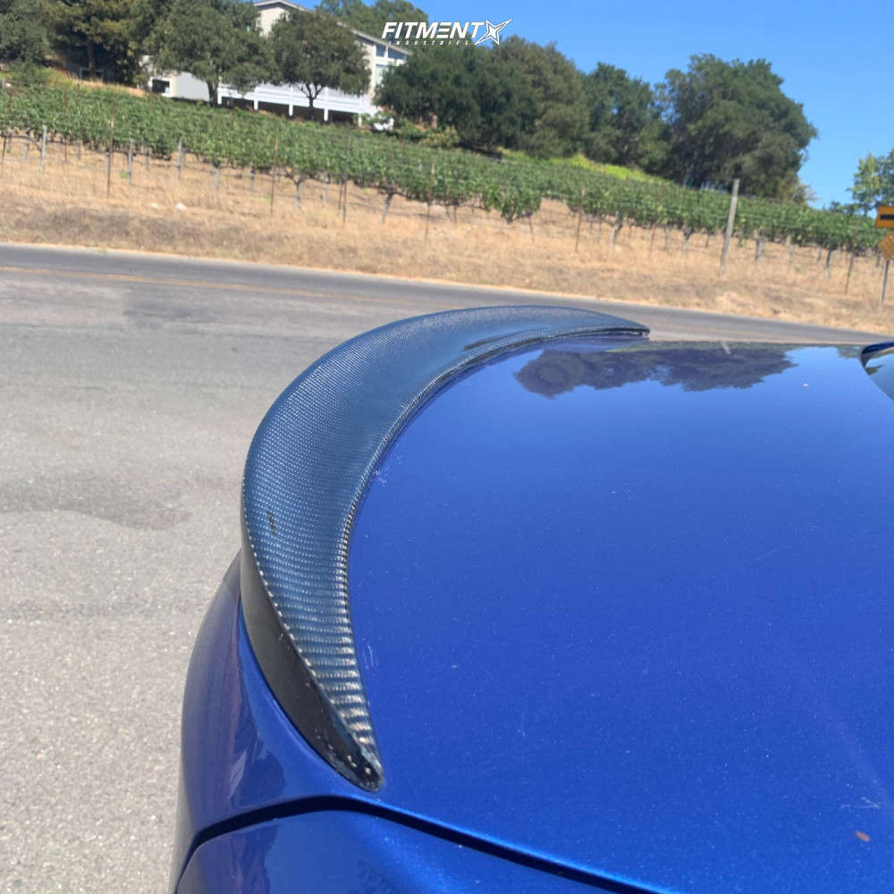 2015 BMW 328i Base with 18x8.5 Enkei Tsv and Hankook 245x45 on Stock