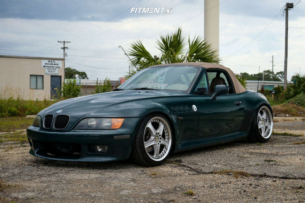 1998 BMW Z3 Roadster with 17x8 Volk Av3 and Nankang 205x40 on