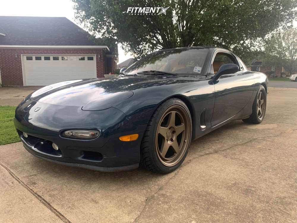 1993 Mazda RX-7 Touring with 18x9 Kansei Knp and Federal 255x35 on