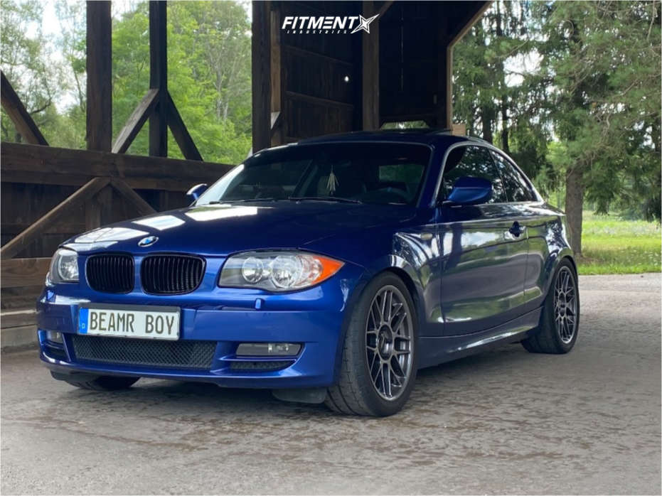2011 BMW 128i Base with 18x8.5 Apex Arc-8 and Yokohama 255x45 on ...