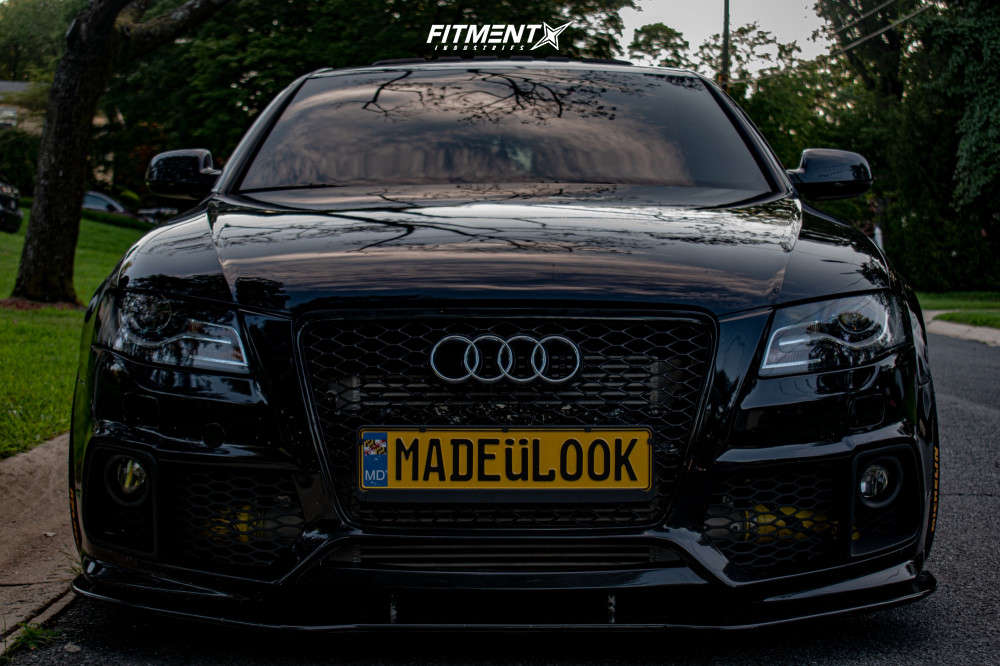 Front Bumper Fog Light Grill For 2009-2012 Audi A4 Quattro Base Avant – Passenger Side